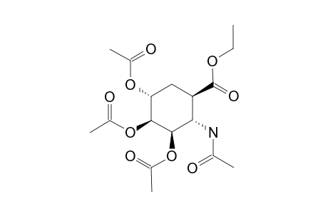 ETHYL-(ANTI)-(ANTI)-(SYN)-(ANTI)-3,4,5-TRIACETOXY-2-N-ACETYLAMINOCYCLOHEXANE-1-CARBOXYLATE