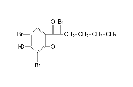 2',4'-dihydroxy-2,3',5'-tribromohexanophenone