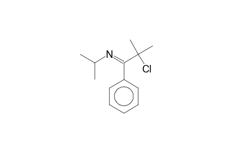 N-Isopropyl-2-chloro-2-methyl-1-phenylpropylimine