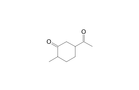 5-Acetyl-2-methyl-1-cyclohexanone