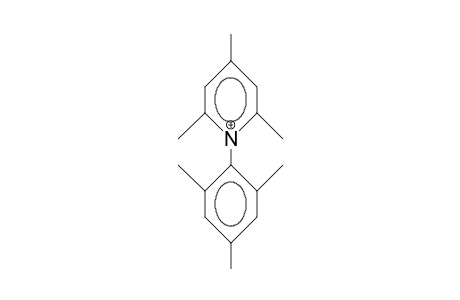 1-Mesityl-2,4,6-trimethyl-pyridinium cation