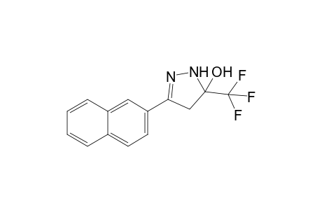 3-(2'-Naphthyl)-3-hydroxy-5-(trifluoromethyl0-4,5-dihydropyrazole