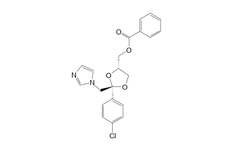 TRANS-{2-(4-CHLOROPHENYL)-2-[1H-IMIDAZOL-1-YL]-METHYL-(1,3-DIOXOLAN-4-YL)}-METHYL-BENZOATE