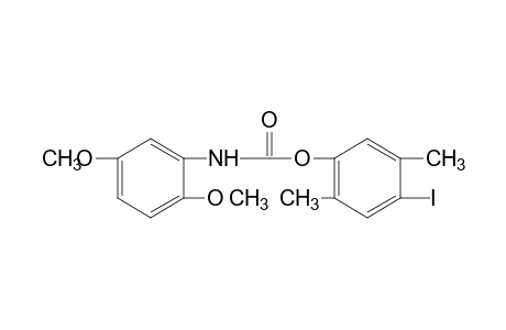 2,5-dimethoxycarbanilic acid, 4-iodo-2,5-xylyl ester