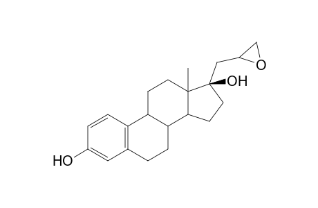 17.alpha.-(2',3'-Epoxyprop-1'-yl)estra-1,3,5(10)-trien-3,17.beta.-diol