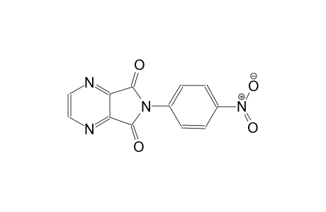 5H-pyrrolo[3,4-b]pyrazine-5,7(6H)-dione, 6-(4-nitrophenyl)-