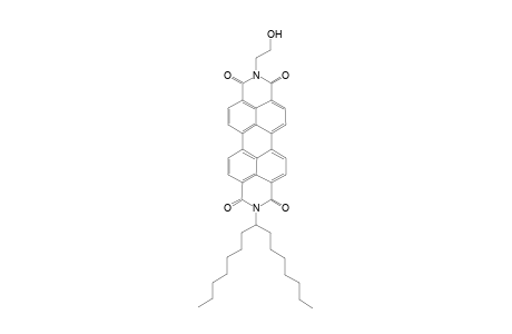 9-(Heptyloctyl)-2-(2'-hydroxyethyl)]-anthra[2,1,9-def : 6,5,10-d'e'f']diisoquinoline-1,3,8,10-tetraone