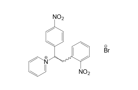 1-[o-nitro-alpha-(p-nitrophenyl)styryl]pyridinium bromide