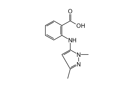 N-(1,3-dimethylpyrazol-5-yl)anthranilic acid