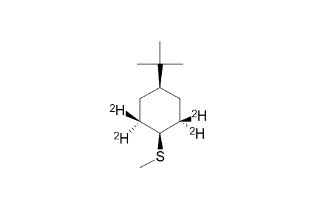 CIS-4-TERT.-BUTYL-2,2,6,6-TETRADEUTERO-CYCLOHEXYL-1-METHYLSULFID