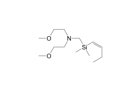 Ethanamine, N-[(1-butenyldimethylsilyl)methyl]-2-methoxy-N-(2-methoxyethyl)-, (Z)-