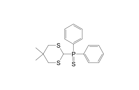 5,5-DIMETHYL-2-[DIPHENYL-(THIOPHOSPHINOYL)]-1,3-DITHIANE