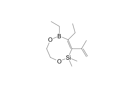 4,5-DIETHYL-3-ISOPROPENYL-2,2-DIMETHYL-1,6-DIOXA-2-SILA-5-BORA-3-CYCLOOCTENE