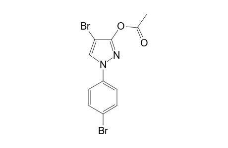 4-BROMO-1-(4-BROMOPHENYL)-1H-PYRAZOL-3-YL-ACETATE