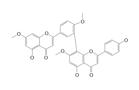 7,4',7''-TRI-O-METHYL-AMENTOFLAVONE