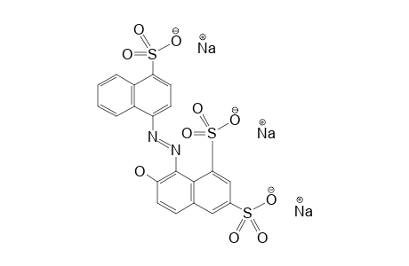 C.I. Acid Red 18, trisodium salt