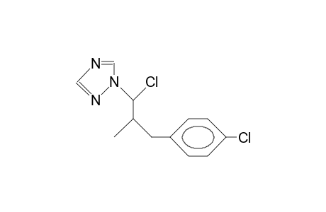 1H-1,2,4-Triazole, 1-[1-chloro-3-(4-chlorophenyl)-2-methylpropyl]-