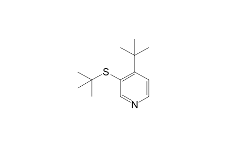 4-Tert-butyl-3-(tert-butylthio)pyridine