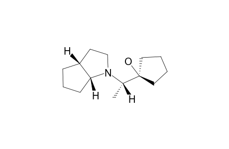 (1'S,1''R,5''R)-(+)-1-[1'-(2''-AZABICYCLO-[3.3.0]-OCTAN-2''-YL)-ETHYL]-CYCLOPENTANOL