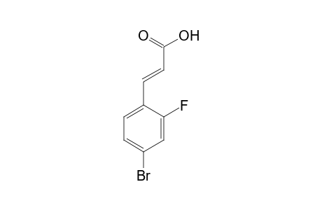 4-Bromo-2-fluorocinnamic acid