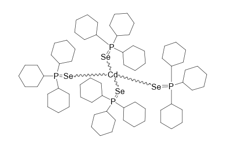 [TETRAKIS-(TRICYCLOHEXYL-SELENOXO-LAMBDA(5)-PHOSPHONYL)]-CADMIUM-COMPLEX