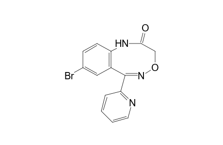 8-bromo-6-(2-pyridyl)-1H-4,1,5-benzoxadiazocin-2(3H)-one