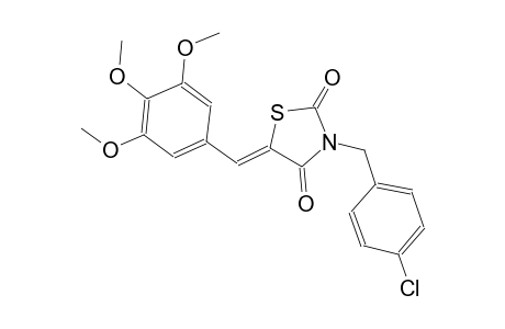 2,4-thiazolidinedione, 3-[(4-chlorophenyl)methyl]-5-[(3,4,5-trimethoxyphenyl)methylene]-, (5Z)-