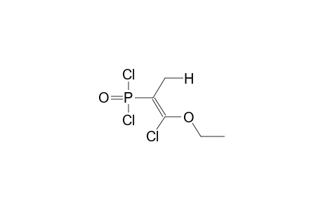 (Z)-1-METHYL-2-CHLORO-2-ETHOXYVINYLDICHLOROPHOSPHONATE