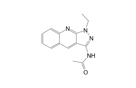 N-(1-ethyl-1H-pyrazolo[3,4-b]quinolin-3-yl)acetamide