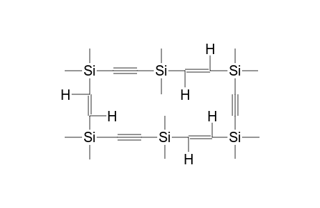 1,1,4,4,7,7,10,10,13,13,16,16-DODECAMETHYL-1,4,7,10,13,16-HEXASILACYCLOOCTADECA-2,8,14-TRIEN-5,11,17-TRIYNE