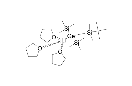 (TERT.-BUTYLME2SI)(ME3SI)2GELI.3THF