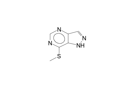 7-METHYLTHIOPYRAZOLO[4.3-D]PYRIMIDINE