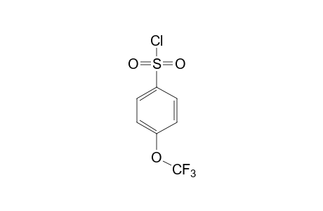 4-(Trifluoromethoxy)benzenesulfonyl chloride