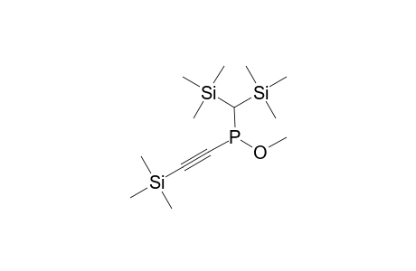 [BIS-(TRIMETHYLSILYL)-METHYL]-METHOXY-[(TRIMETHYLSILYL)-ETHINYL]-PHOSPHANE