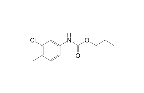 3-chloro-4-methylcarbanilic acid, propyl ester