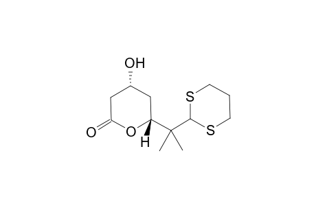 (4R,6R)-6-[2-(1,3-dithian-2-yl)propan-2-yl]-4-hydroxyoxan-2-one