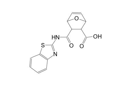 3-[(1,3-benzothiazol-2-ylamino)carbonyl]-7-oxabicyclo[2.2.1]hept-5-ene-2-carboxylic acid