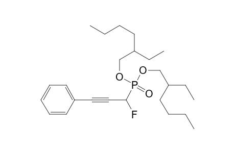 Bis(2-ethylhexyl) 1-fouoro-3-phenyl-2-propynephosphonate