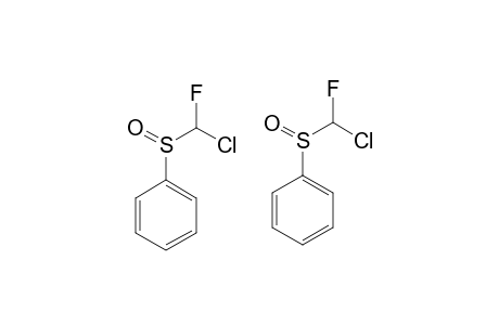 CHLOROFLUOROMETHYL-PHENYL-SULFOXIDE