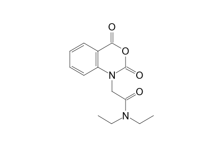 N,N-diethyl-1,4-dihydro-2,4-dioxo-2H-3,1-benzoxazine-1-acetamide