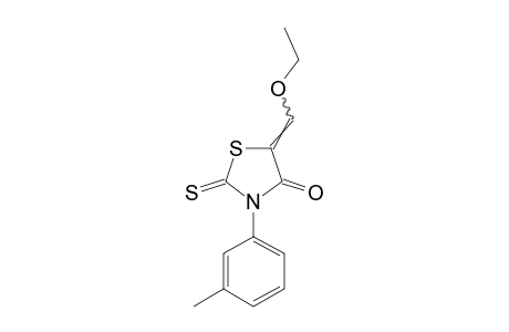 5-(ETHOXYMETHYLENE)-3-m-TOLYLRHODANINE