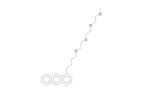 Anthracene, 1-(5,8,11,14-tetraoxapentadecyl)-