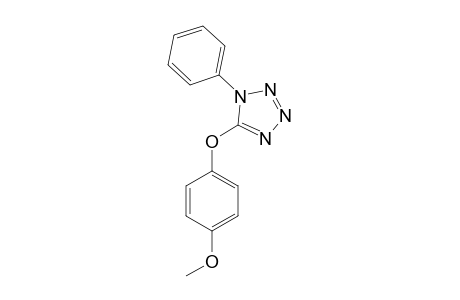 5-(p-methoxyphenoxy)-1-phenyl-1H-tetrazole