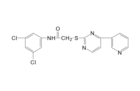 3',5'-dichloro-2-{[4-(3-pyridyl)-2-pyrimidinyl]thio}acetanilide