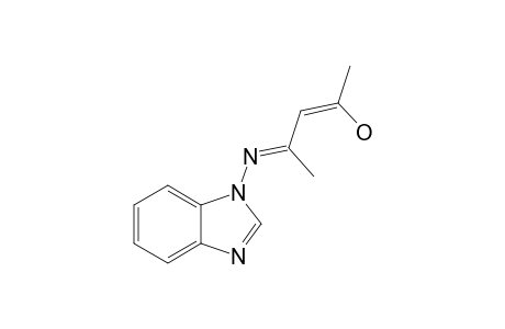 1-(3-HYDROXY-1-METHYL-2-BUTENYLIDENEAMINO)-BENZIMIDAZOLE