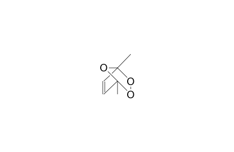 1,4-Dimethyl-2,3,7-trioxa-bicyclo(2.2.1)hept-5-ene