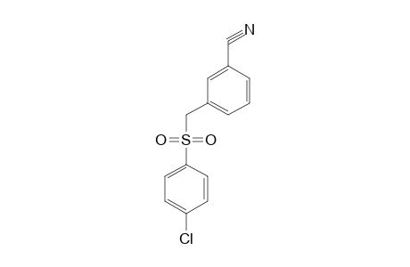 alpha-[(p-CHLOROPHENYL)SULFONYL]-m-TOLUNITRILE