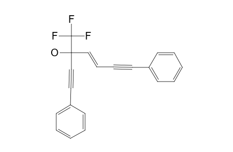 1,7-DIPHENYL-3-TRIFLUOROMETHYL-4-HEPTENE-1,6-DIYN-3-OL