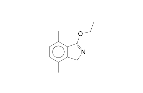 3-Ethoxy-4,7-dimethyl-1H-isoindole