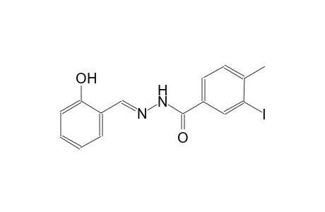 N'-[(E)-(2-hydroxyphenyl)methylidene]-3-iodo-4-methylbenzohydrazide